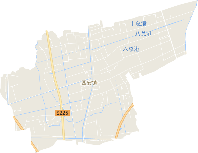 四安镇电子地图