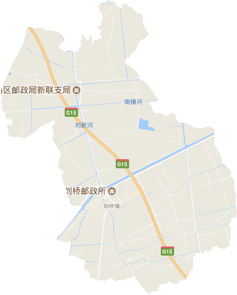 刘桥镇电子地图