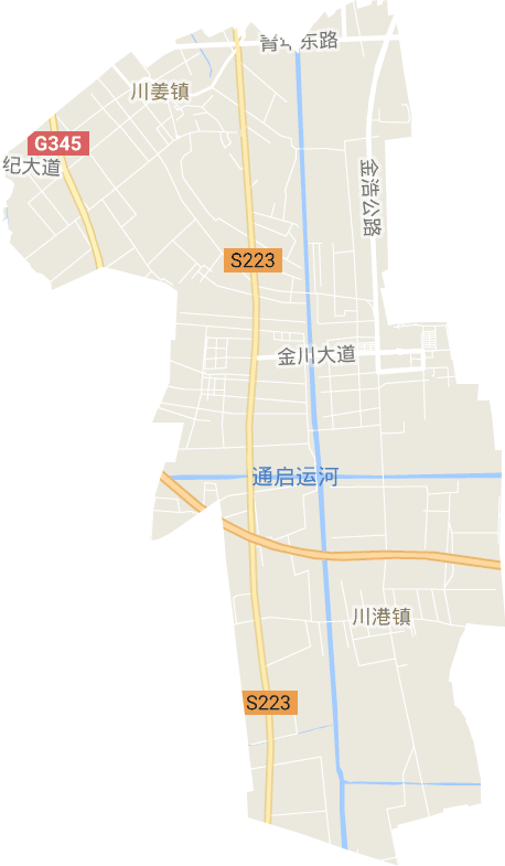川姜镇电子地图