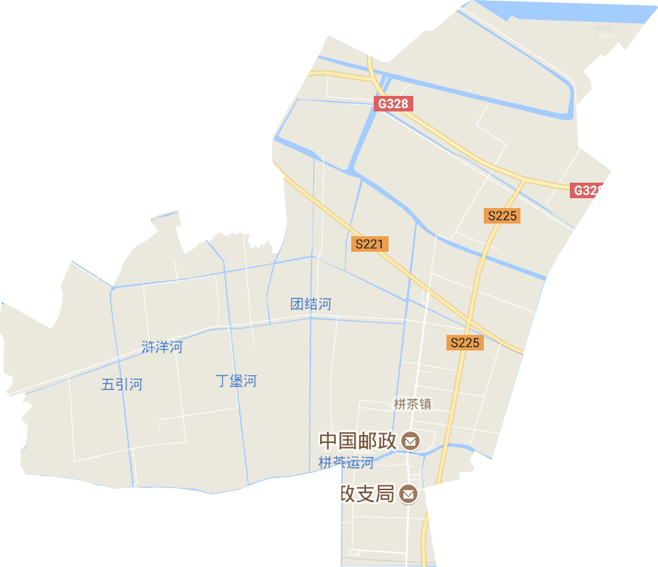 栟茶镇电子地图