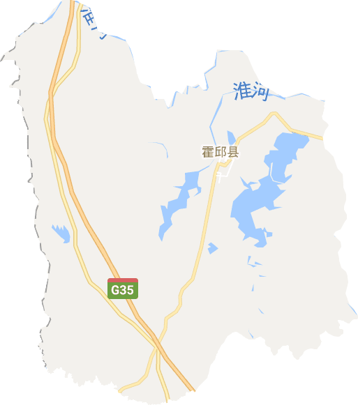 霍邱县电子地图