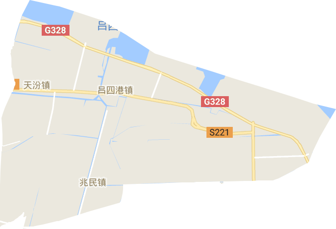吕四港镇电子地图