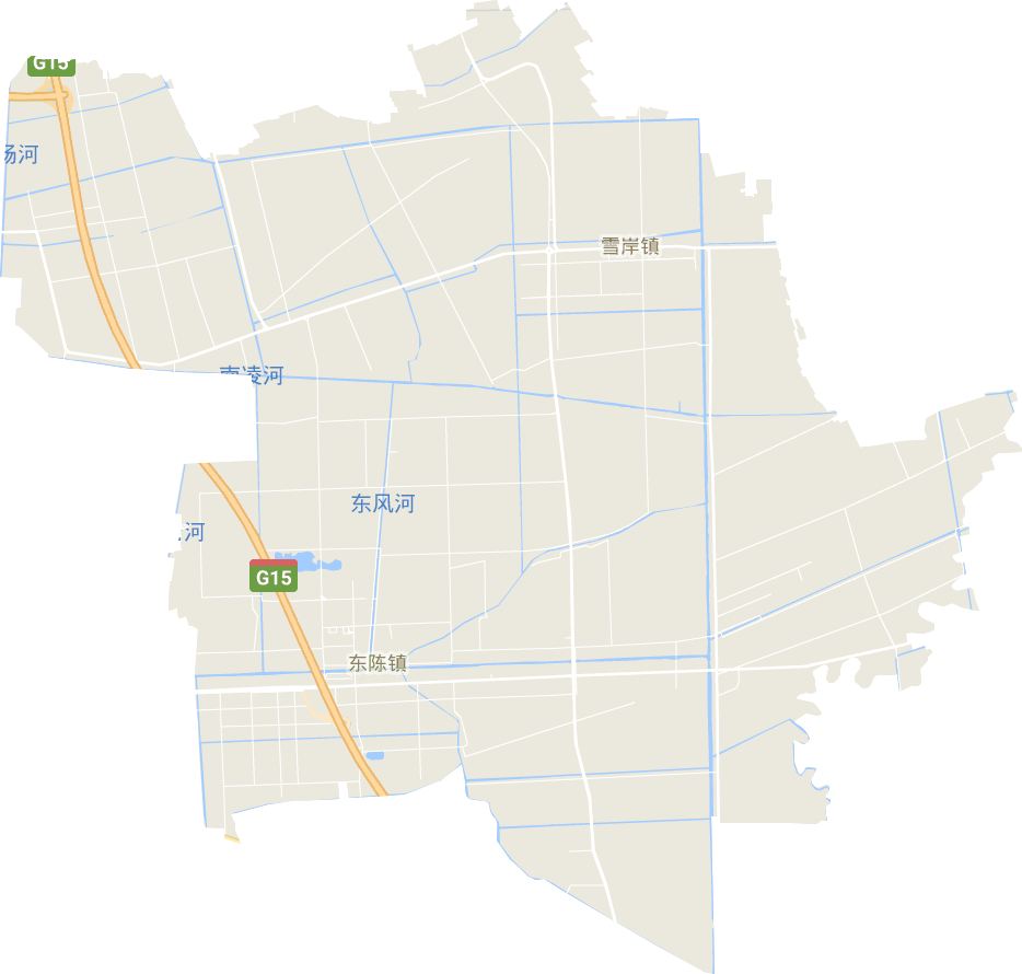 东陈镇电子地图