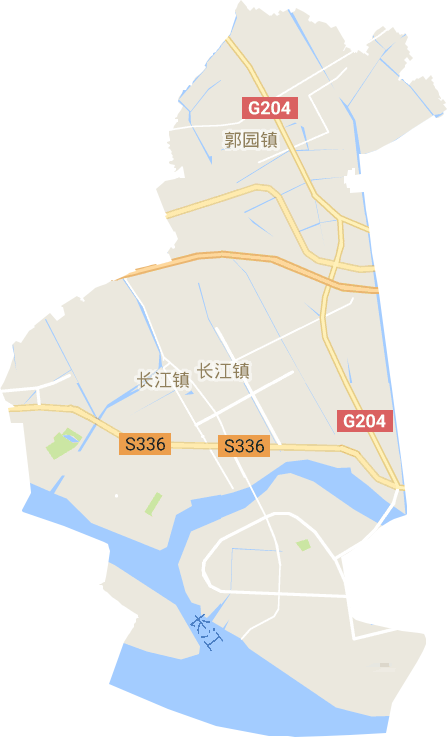 长江镇电子地图
