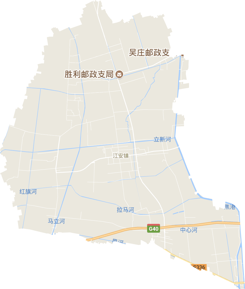 江安镇电子地图
