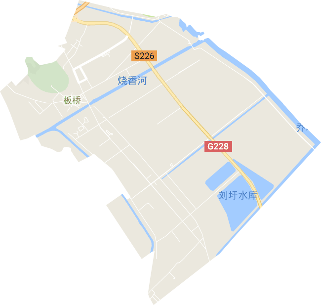 板桥街道电子地图