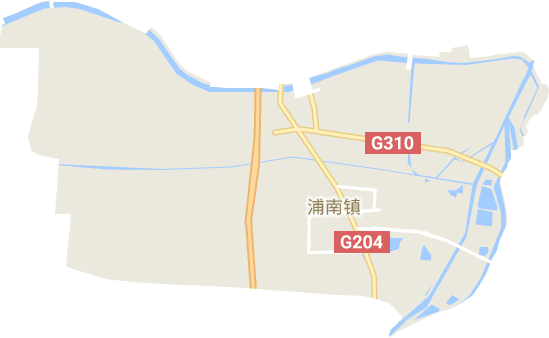 浦南镇电子地图