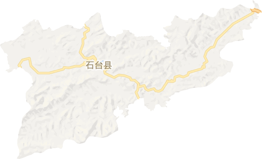 石台县电子地图
