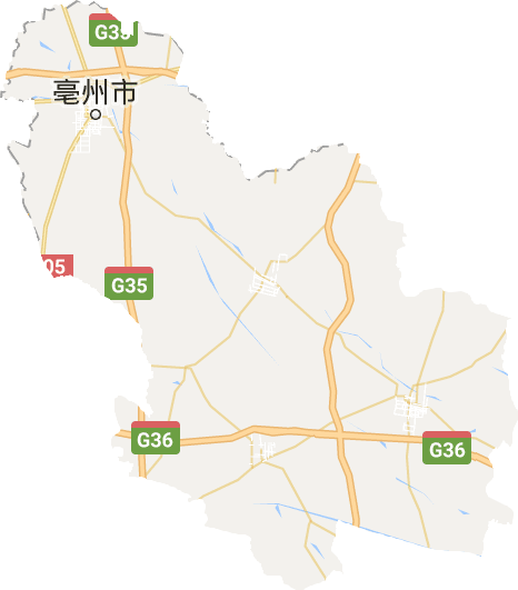 亳州市电子地图