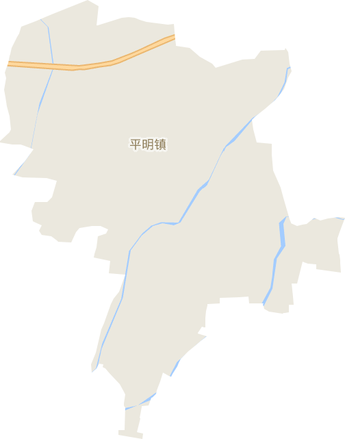 平明镇电子地图