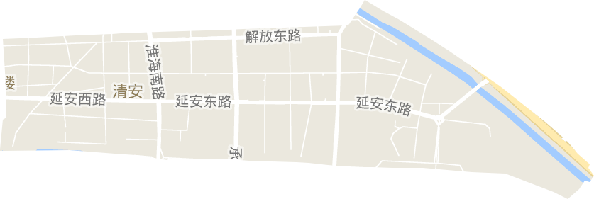 清安街道电子地图
