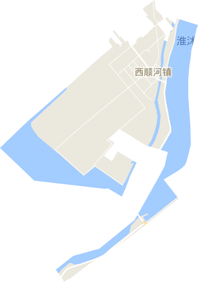 西顺河镇电子地图