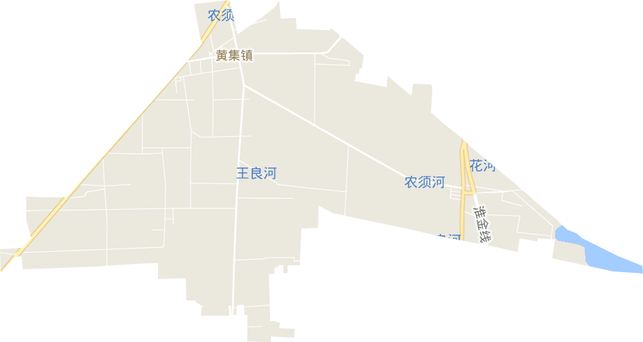 黄集镇电子地图