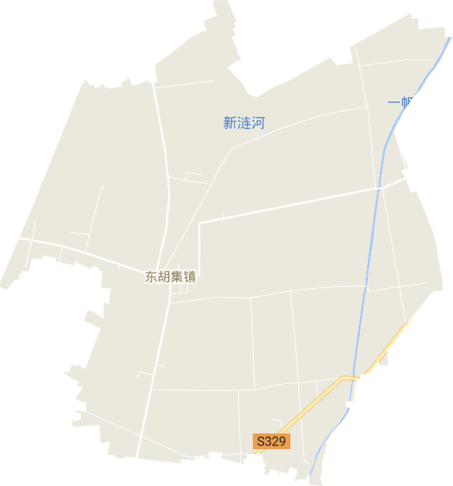 东胡集镇电子地图
