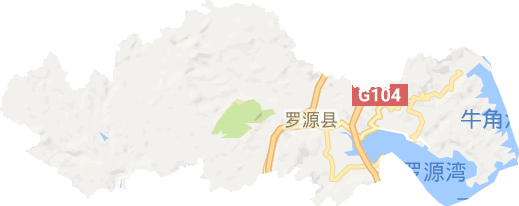 罗源县电子地图