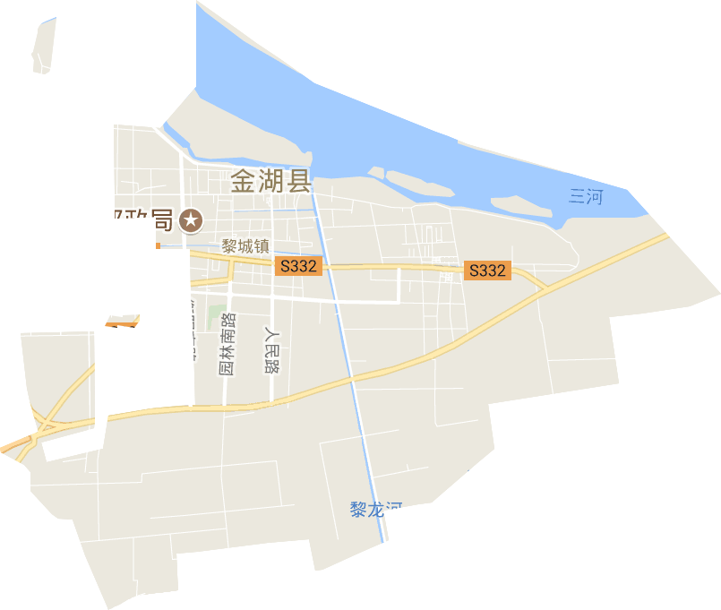 黎城镇电子地图