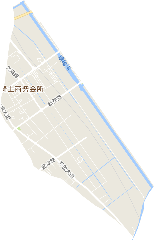 新河街道（城南新区）电子地图