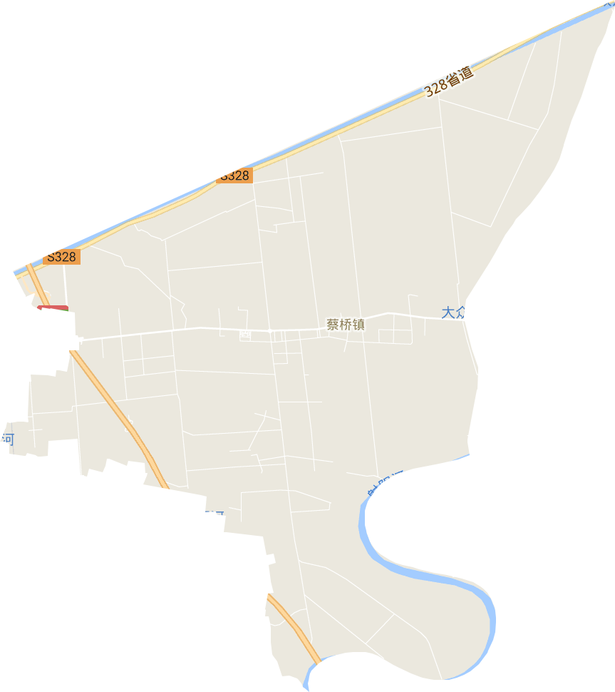 蔡桥镇电子地图