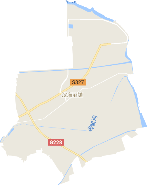 滨海港经济区电子地图