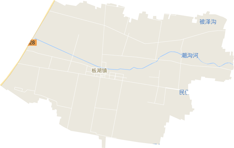 板湖镇电子地图