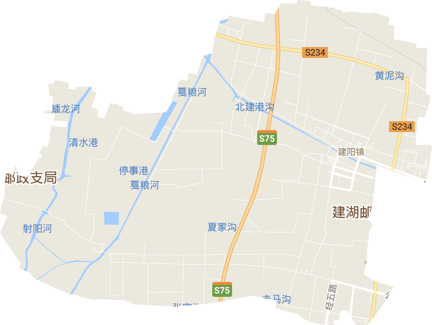 建阳镇电子地图