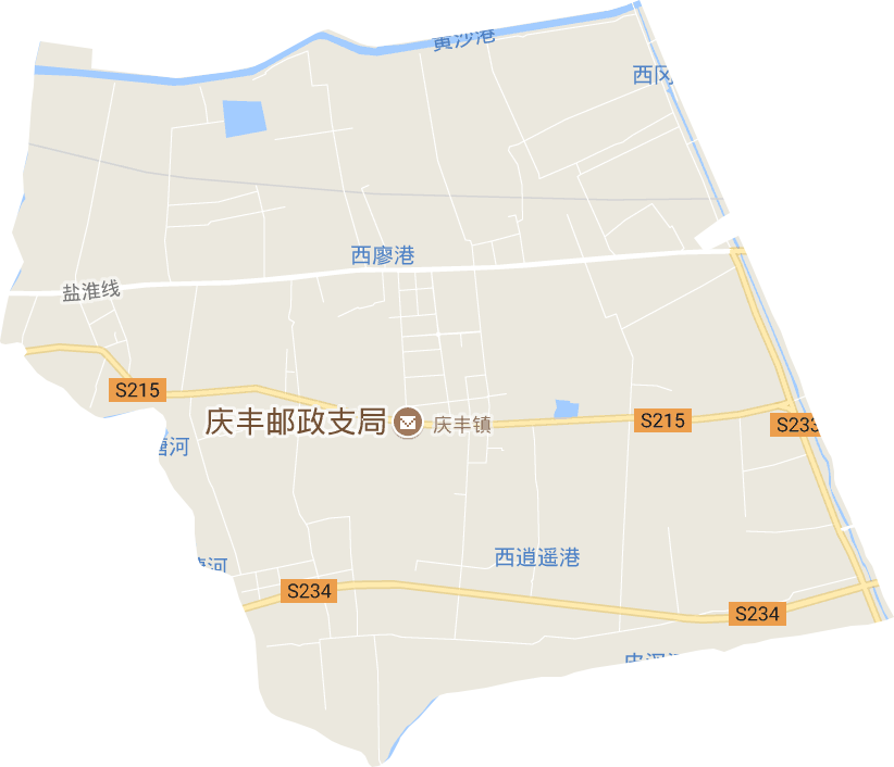 庆丰镇电子地图