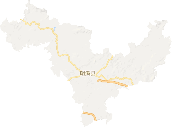 明溪县电子地图