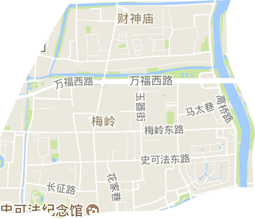 梅岭街道电子地图