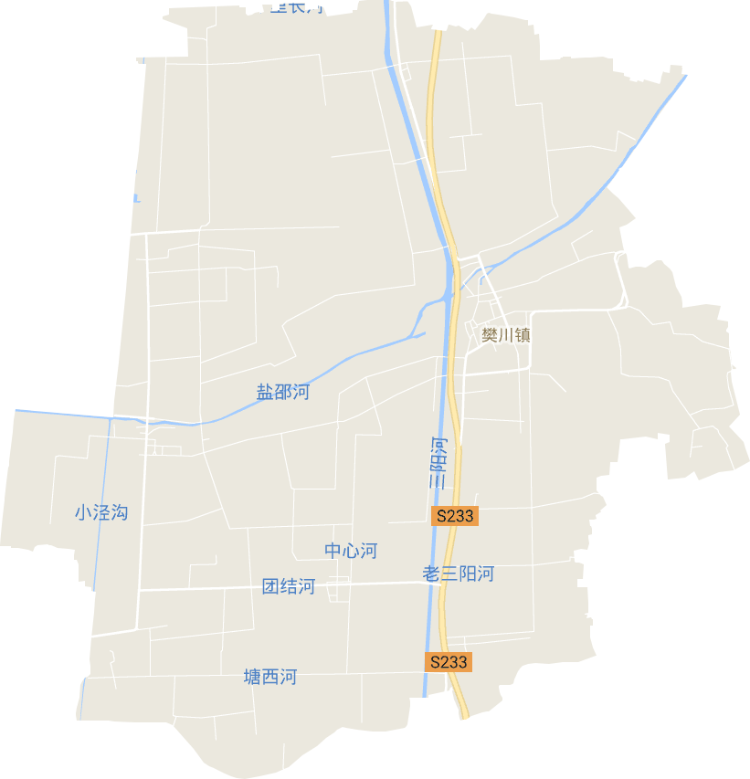 樊川镇电子地图