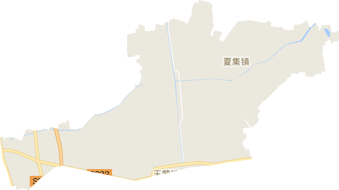 夏集镇电子地图