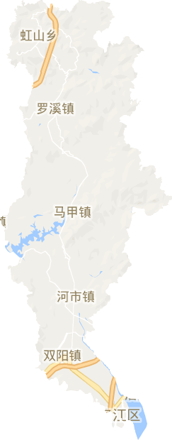 洛江区电子地图