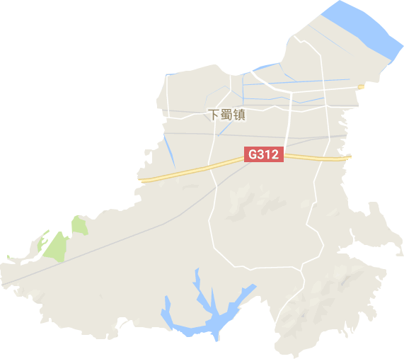 下蜀镇电子地图