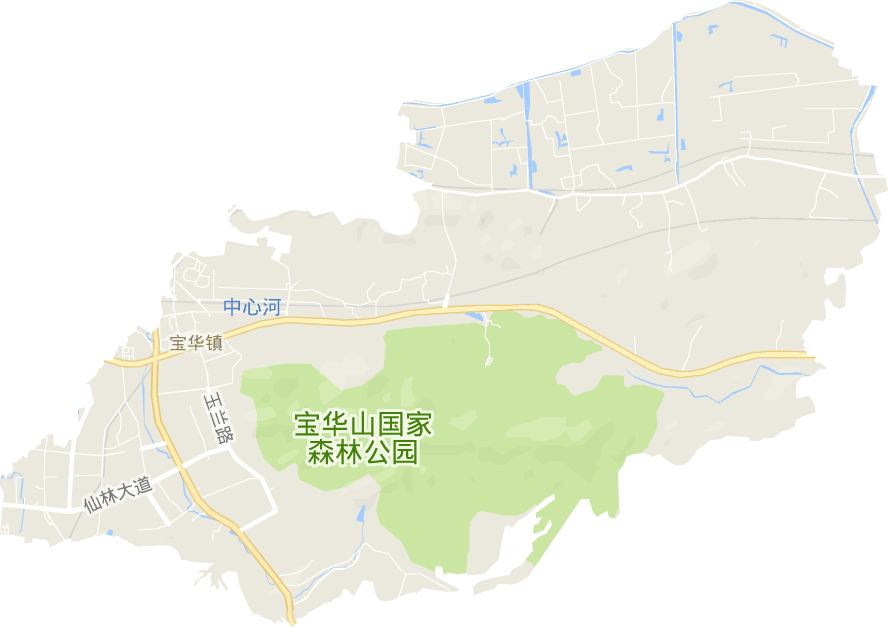 宝华镇电子地图