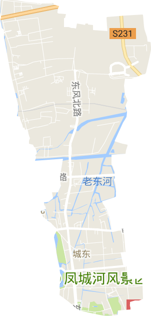 城东街道电子地图