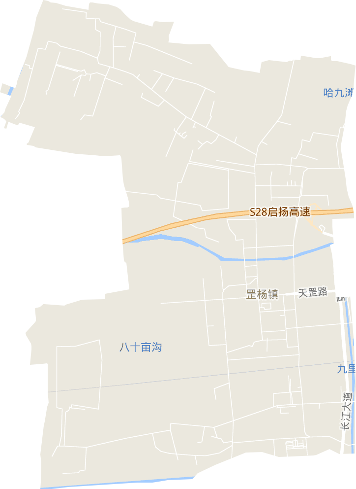 罡杨镇电子地图