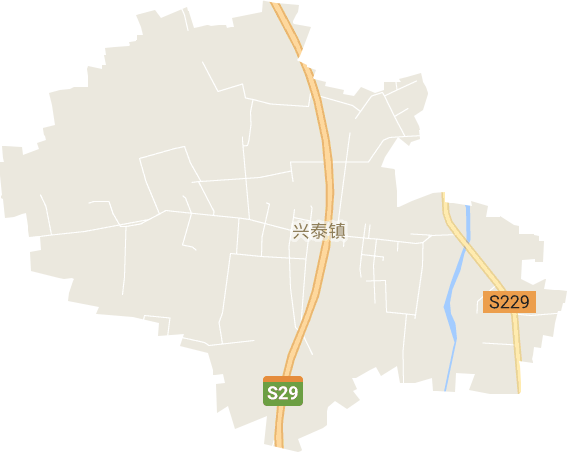 兴泰镇电子地图