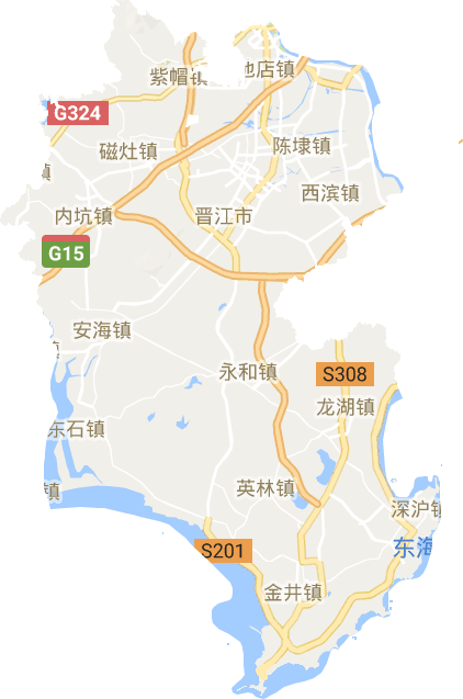 晋江市电子地图