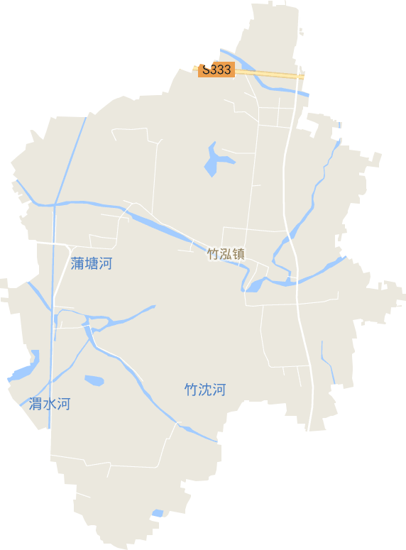 竹泓镇电子地图
