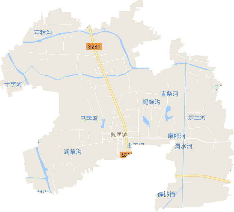 陈堡镇电子地图