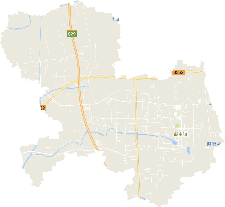 戴南镇电子地图