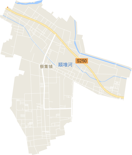 蔡集镇电子地图