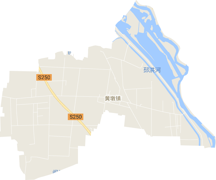黄墩镇电子地图