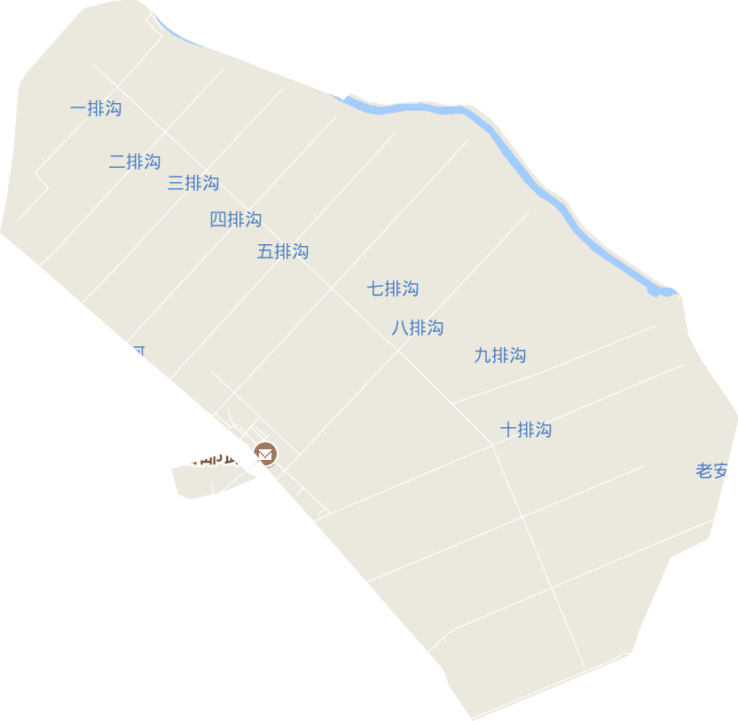洪泽湖农场电子地图
