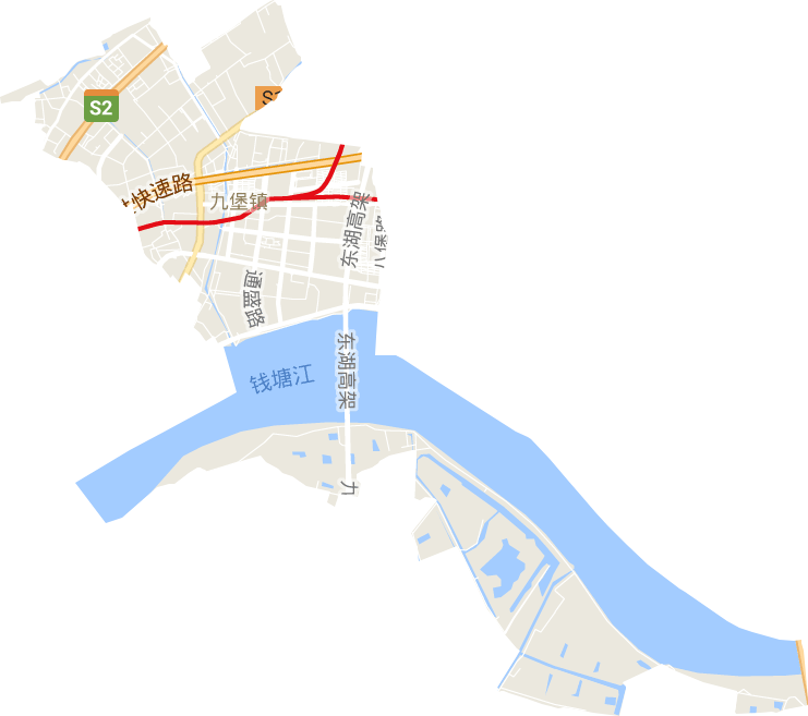 九堡镇电子地图