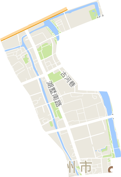 米市巷街道电子地图