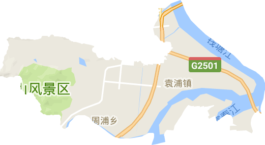 双浦镇电子地图