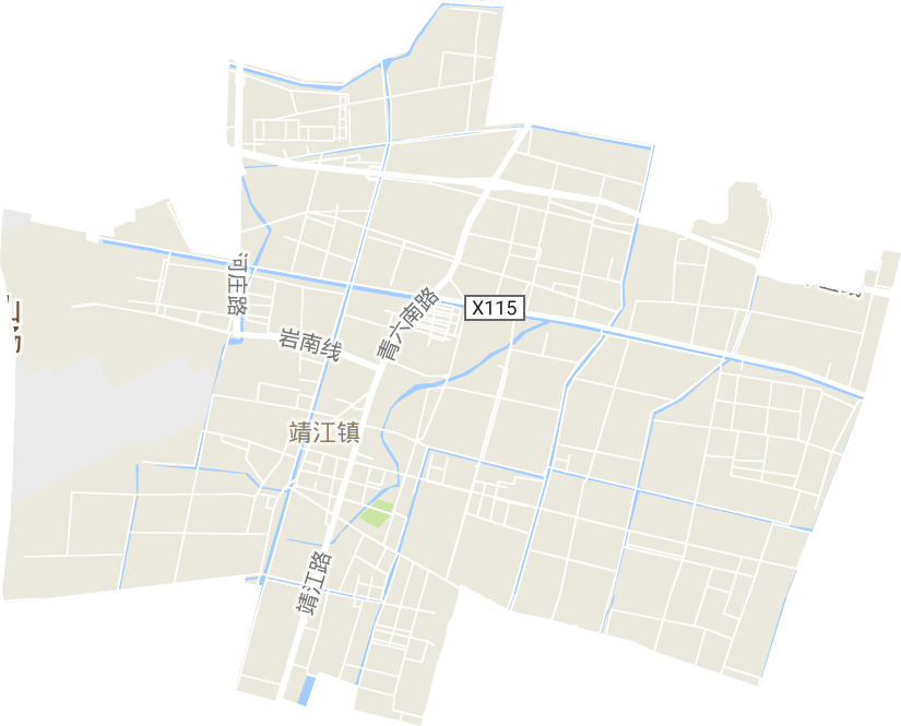 靖江街道电子地图