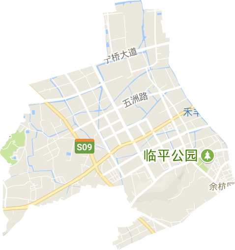 临平街道电子地图