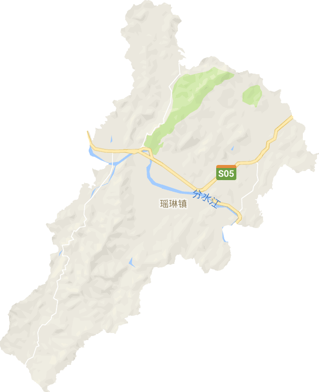 瑶琳镇电子地图