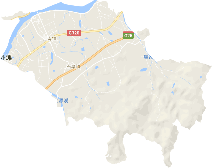 江南镇电子地图